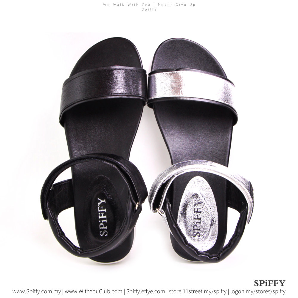 Modern Fashion Spiffy Sandal Shoes👡 – CT3205010 Black | Silver Colour 😉😉