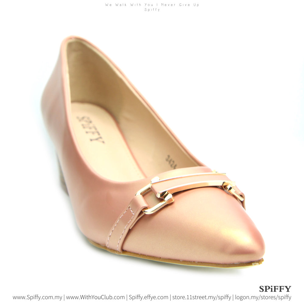 Modern Fashion Spiffy High Heels Shoes – CT3424 Black | L Bronze Colour