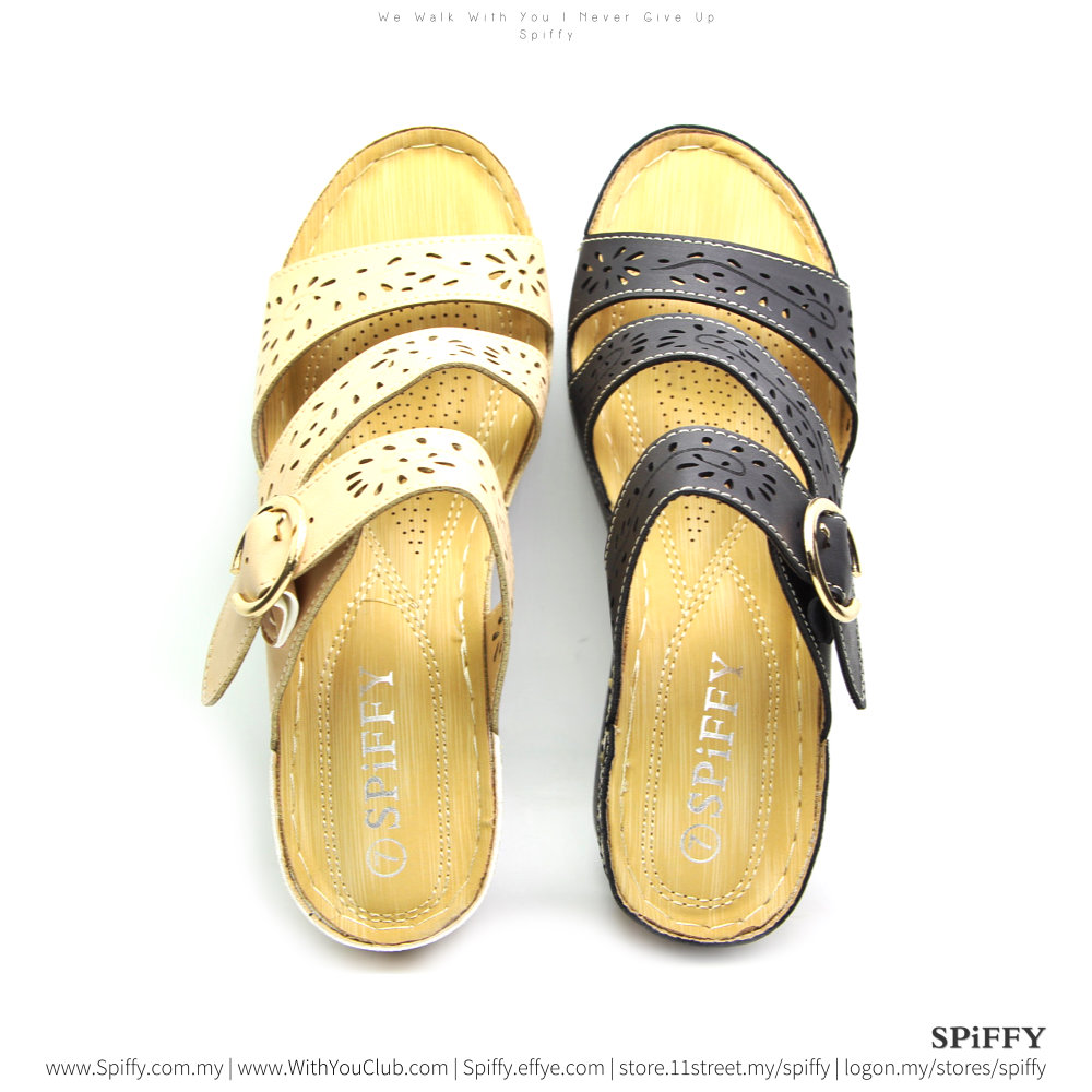 fashion-modern-malaysia-kuala-lumpur-shoes-sandals-%e5%87%89%e9%9e%8b-spiffy-brand-ct3401-mix-colour-shoe-ladies-lady-leather-high-heels-shoes-comfort-wedges-sandal-%e5%a8%83%e5%a8%83%e9%9e%8b