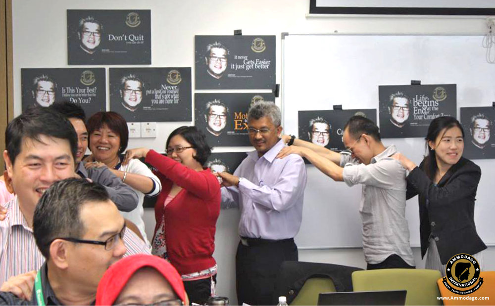 Ammodago International Workshop David Goh develop you to be world class speaker or motivator unleashing the inner potential of an individual training at Ammodago Academy in Bandar Sunway