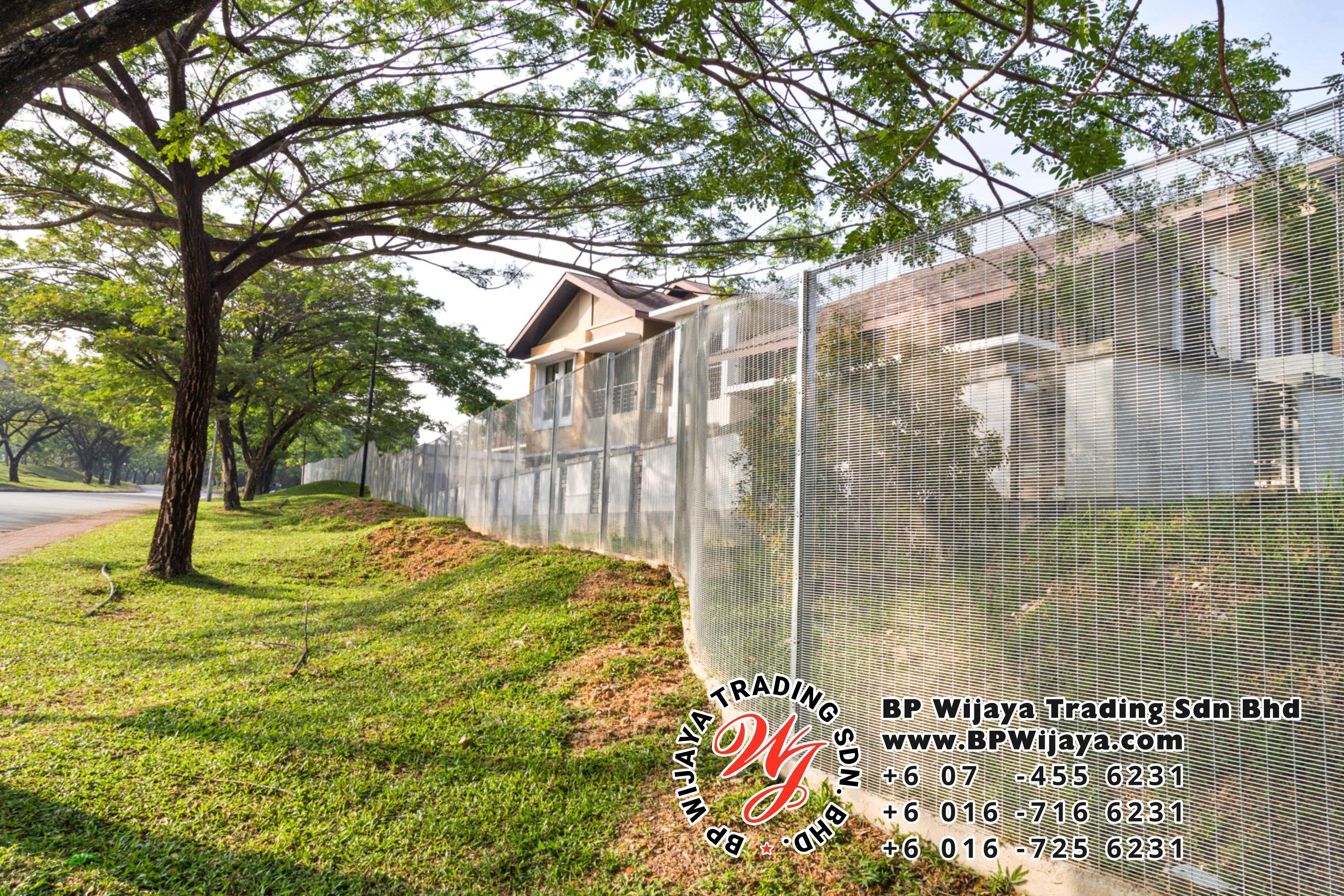 BP Wijaya Trading Sdn Bhd Malaysia Selangor Kuala Lumpur manufacturer of safety fences building materials for housing construction site Security fencing factory security home security A01-04