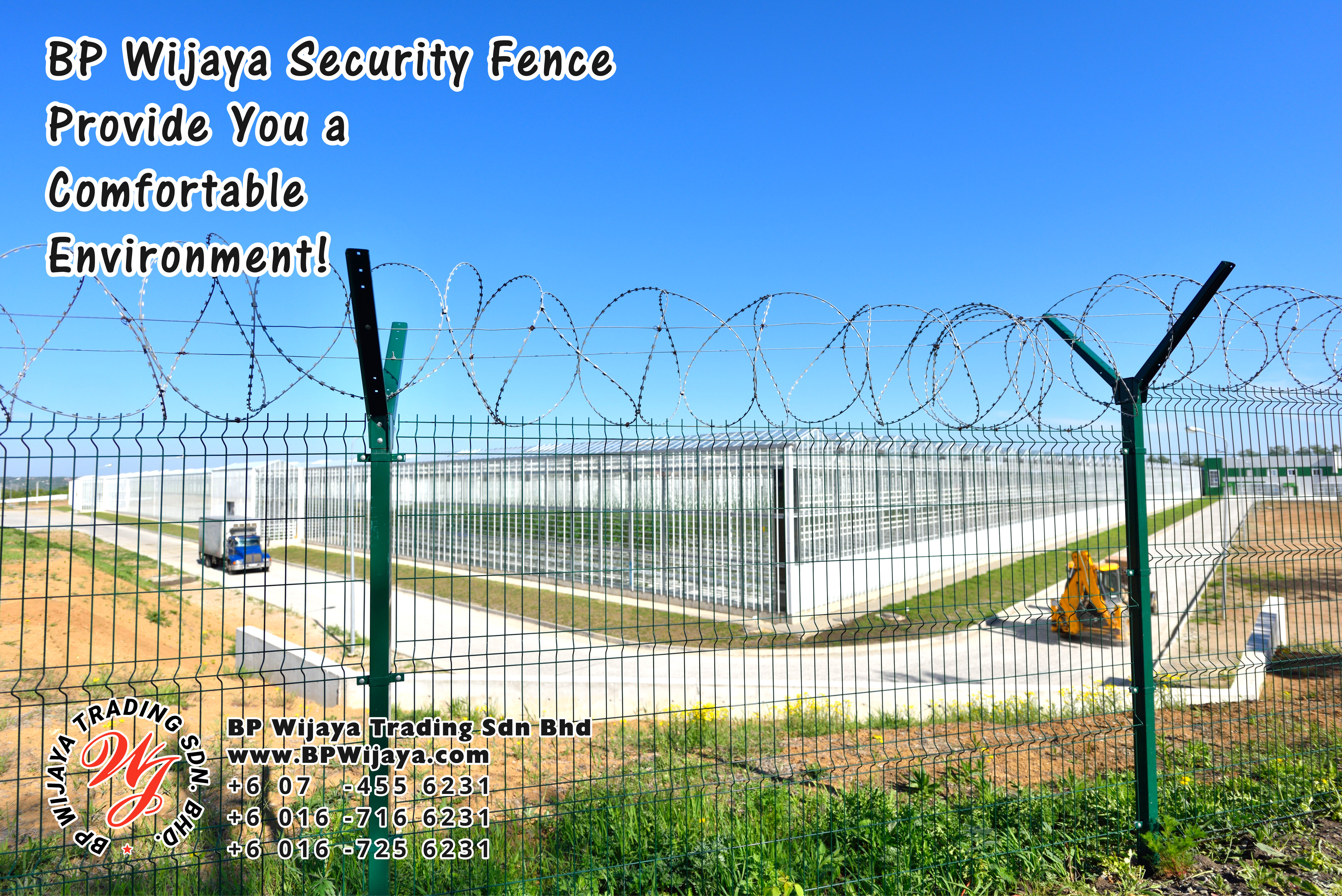 BP Wijaya Trading Sdn Bhd Malaysia Selangor Kuala Lumpur Manufacturer of Safety Fences Building Materials for Housing Construction Site Security Fencing Factory Security Home Security C01-68