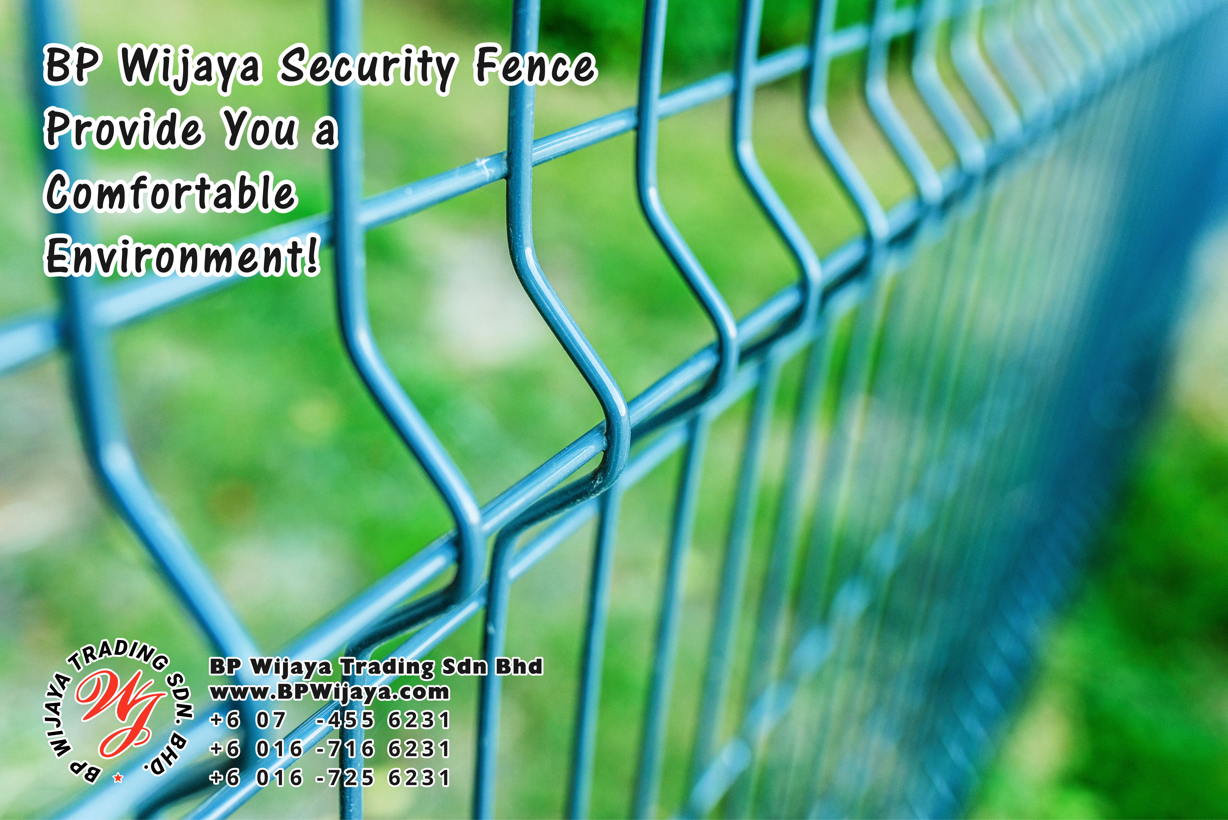 BP Wijaya Trading Sdn Bhd Malaysia Selangor Kuala Lumpur Manufacturer of Safety Fences Building Materials for Housing Construction Site Security Fencing Factory Security Home Security C01-28