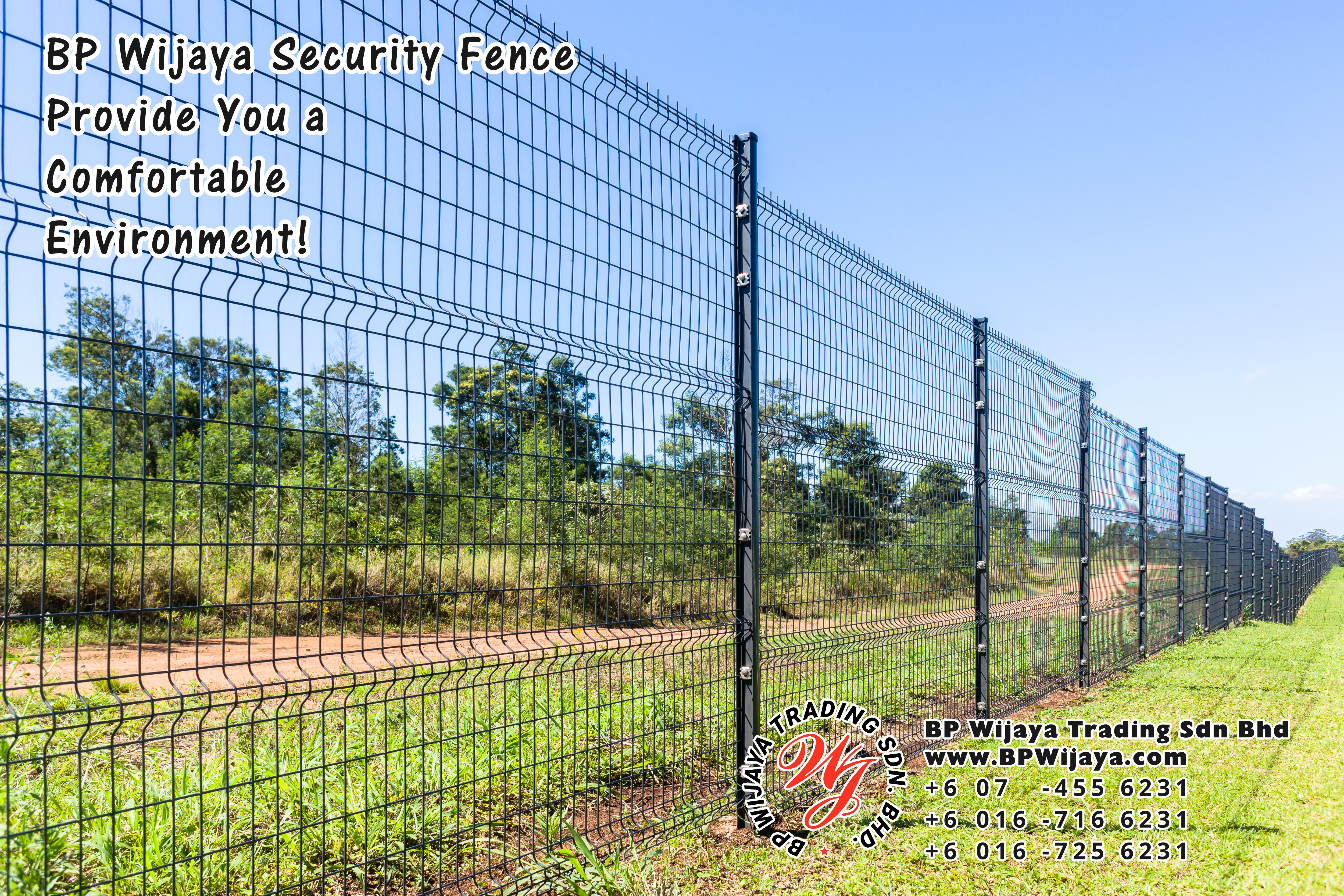 BP Wijaya Trading Sdn Bhd Malaysia Selangor Kuala Lumpur Manufacturer of Safety Fences Building Materials for Housing Construction Site Security Fencing Factory Security Home Security C01-64