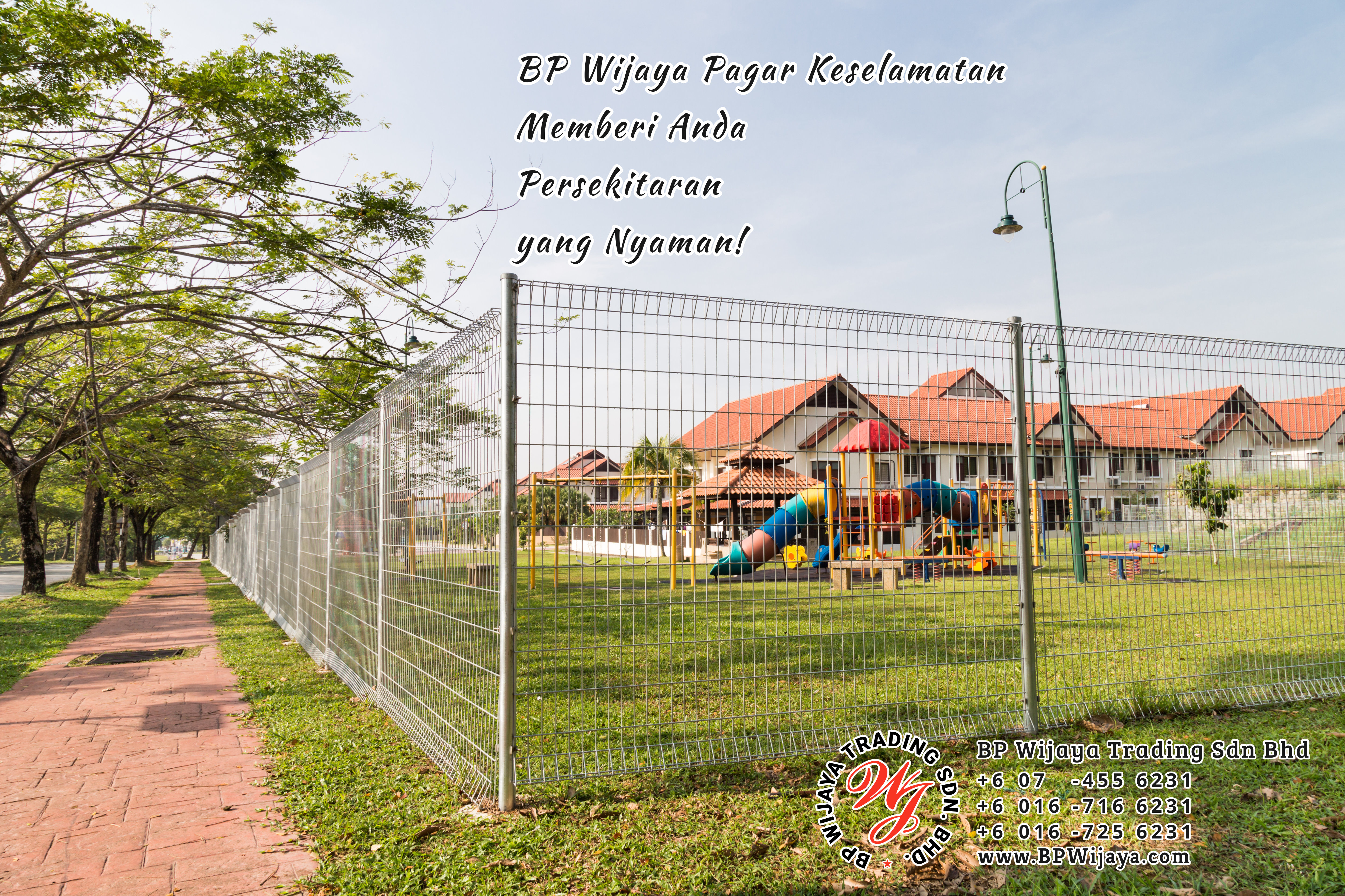 BP Wijaya Trading Sdn Bhd Malaysia Selangor Kuala Lumpur Pengeluar Pagar Keselamatan Pagar Taman Bangunan dan Kilang dan Rumah untuk Bandar Pemborong Pagar A03-13