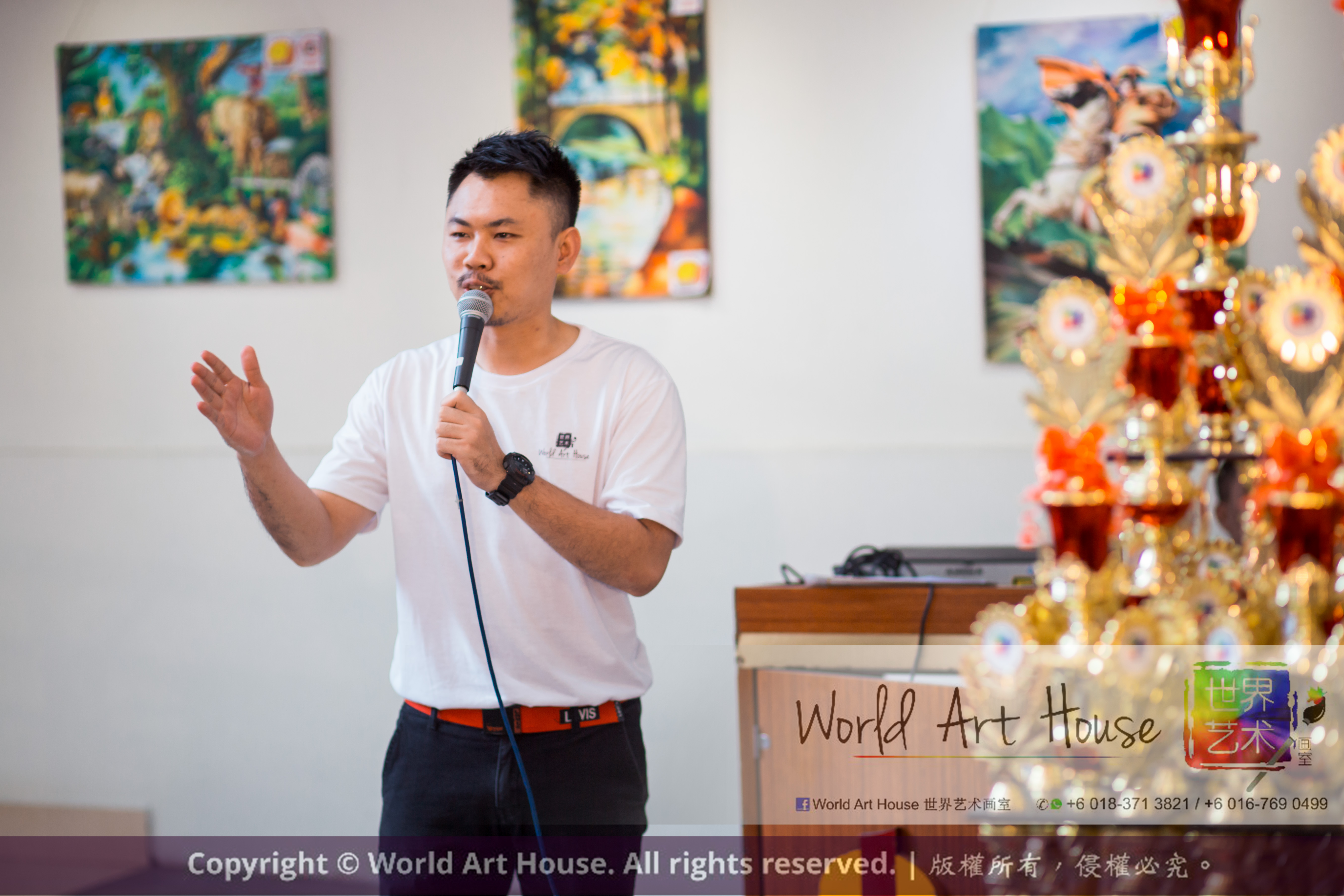 马来西亚 哥打白沙罗 八打灵再也 吉隆坡 雪兰莪 金犬报喜迎旺年 创意填色比赛 World Art House 世界艺术画室 及 1 Utama Shopping 金爺爺 JinYeYe Effye Media A014
