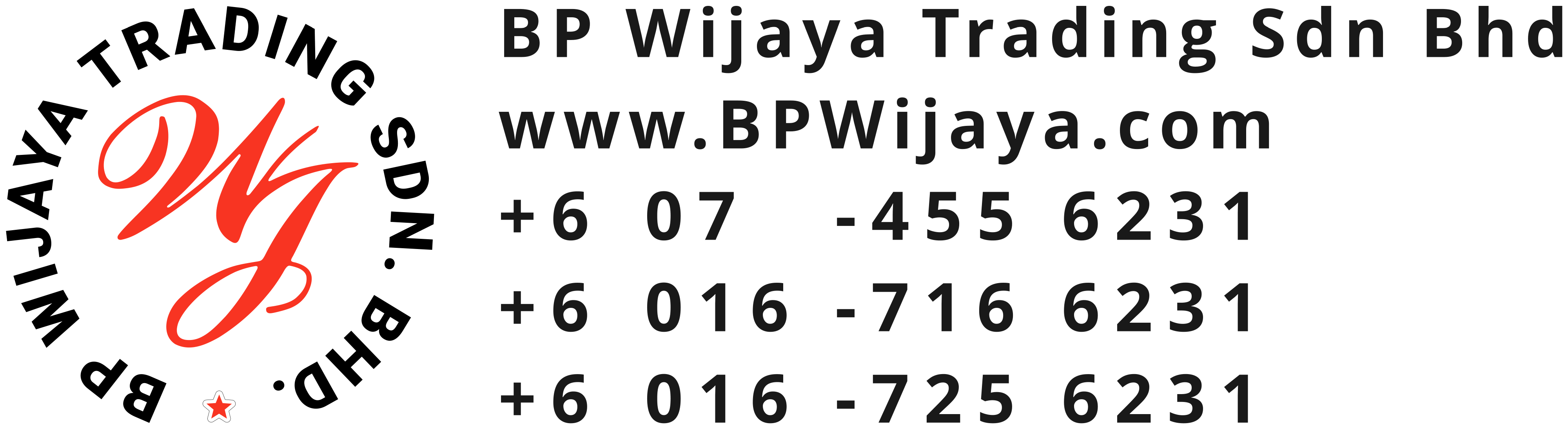 Logo BP Wijaya Trading Sdn Bhd Malaysia Selangor Kuala Lumpur Pengeluar Pagar Keselamatan Pagar Taman Bangunan dan Kilang dan Rumah untuk Bandar Pemborong Pagar A03