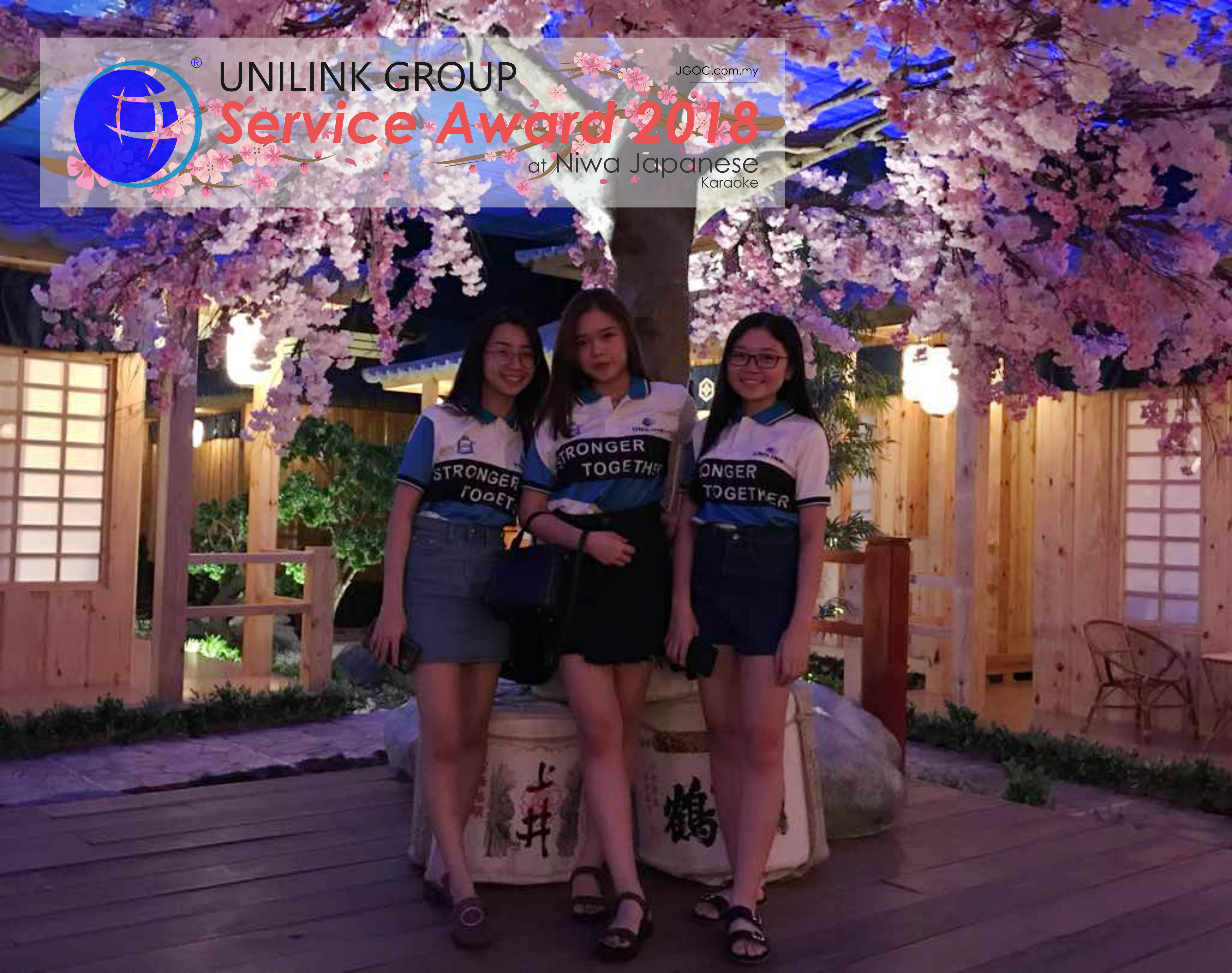 Unilink Group 5 and 10 Years Service Award Night 2018 from Agensi Pekerjaan Unilink Prospects Sdn Bhd at Niwa Japanese Karaoke 02