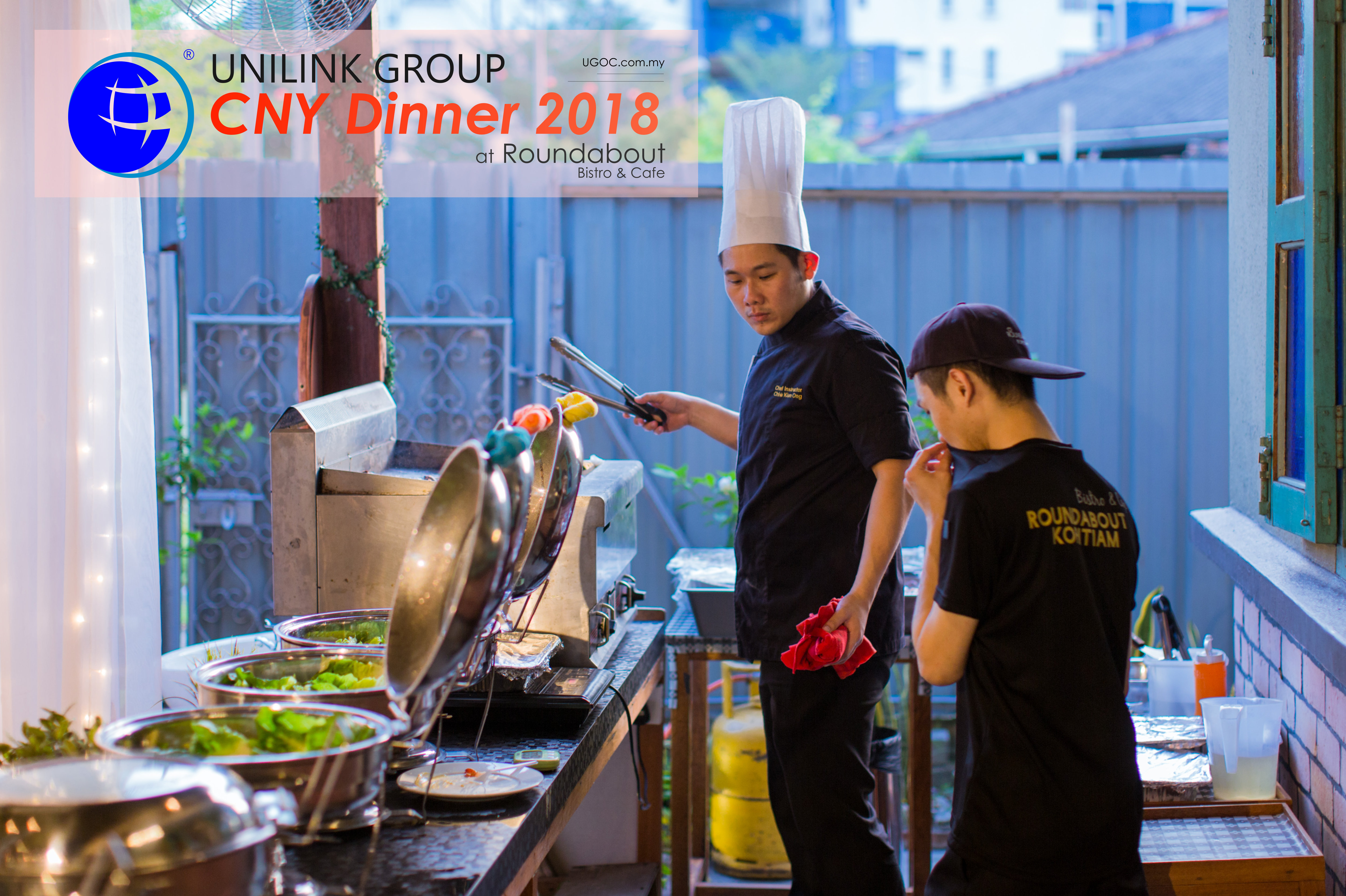 Unilink Group Chinese New Year Dinner 2018 from Agensi Pekerjaan Unilink Prospects Sdn Bhd at Roundabout Bisrto and Cafe 27