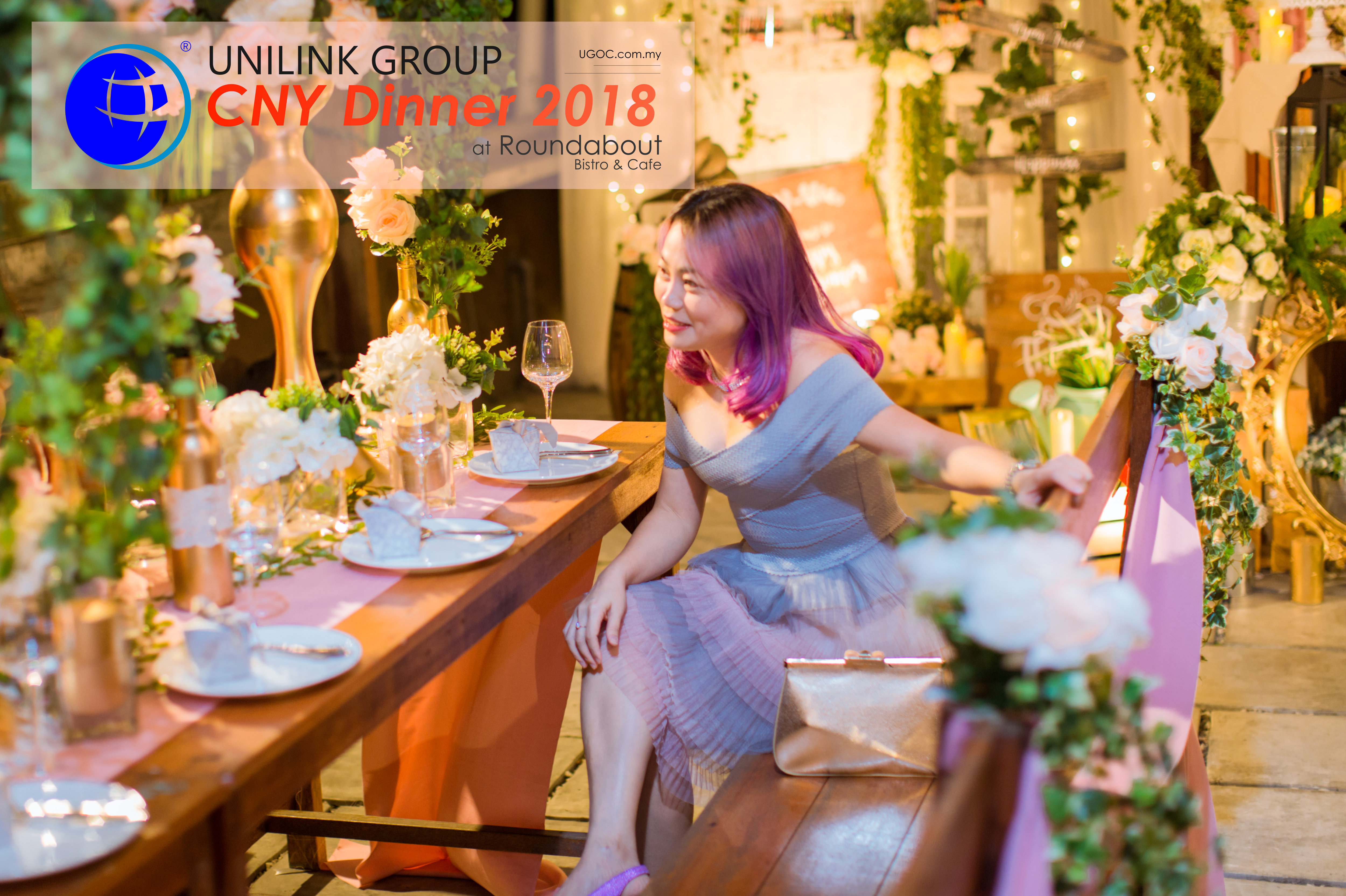 Unilink Group Chinese New Year Dinner 2018 from Agensi Pekerjaan Unilink Prospects Sdn Bhd at Roundabout Bisrto and Cafe 28