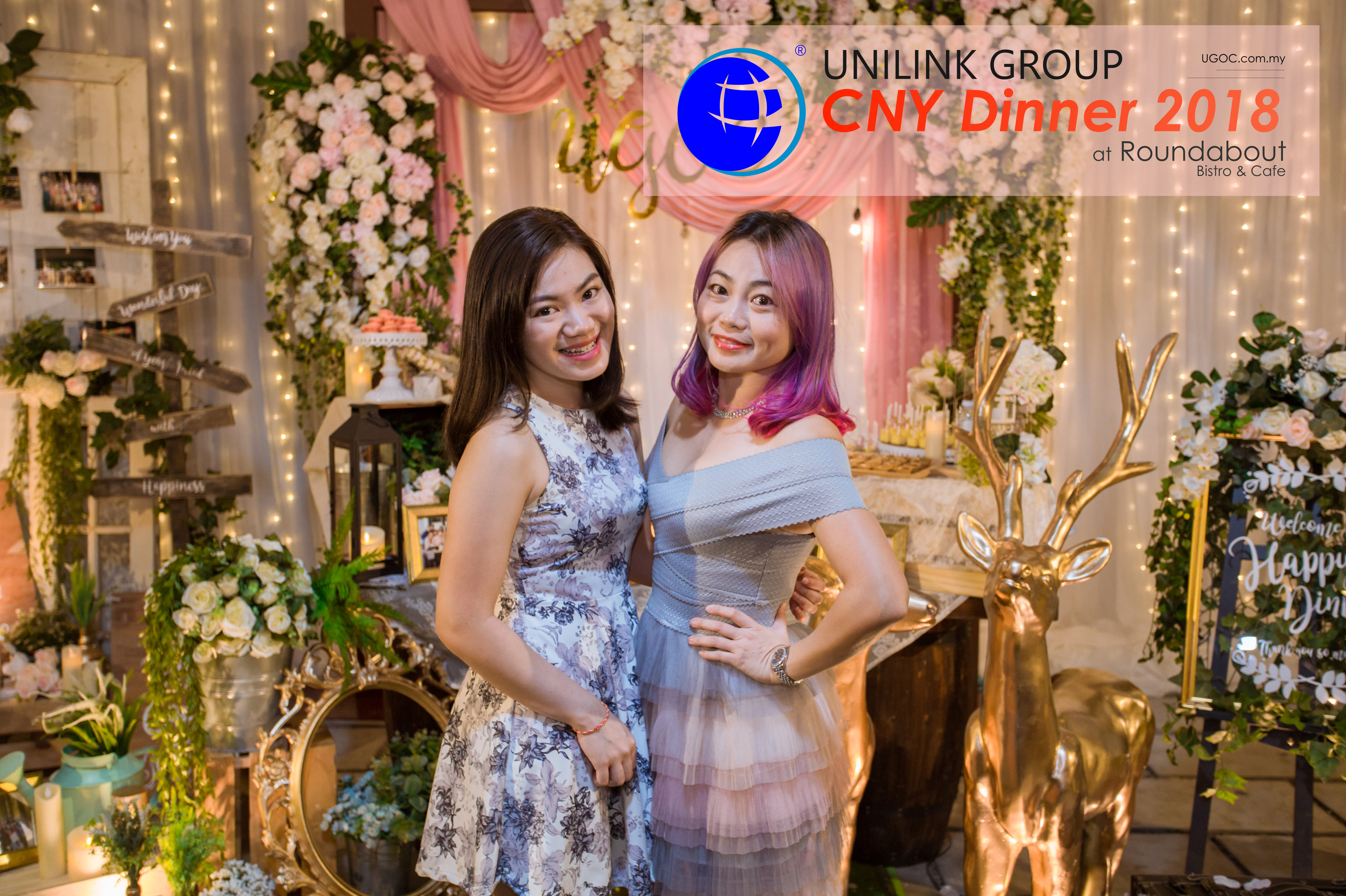 Unilink Group Chinese New Year Dinner 2018 from Agensi Pekerjaan Unilink Prospects Sdn Bhd at Roundabout Bisrto and Cafe 37