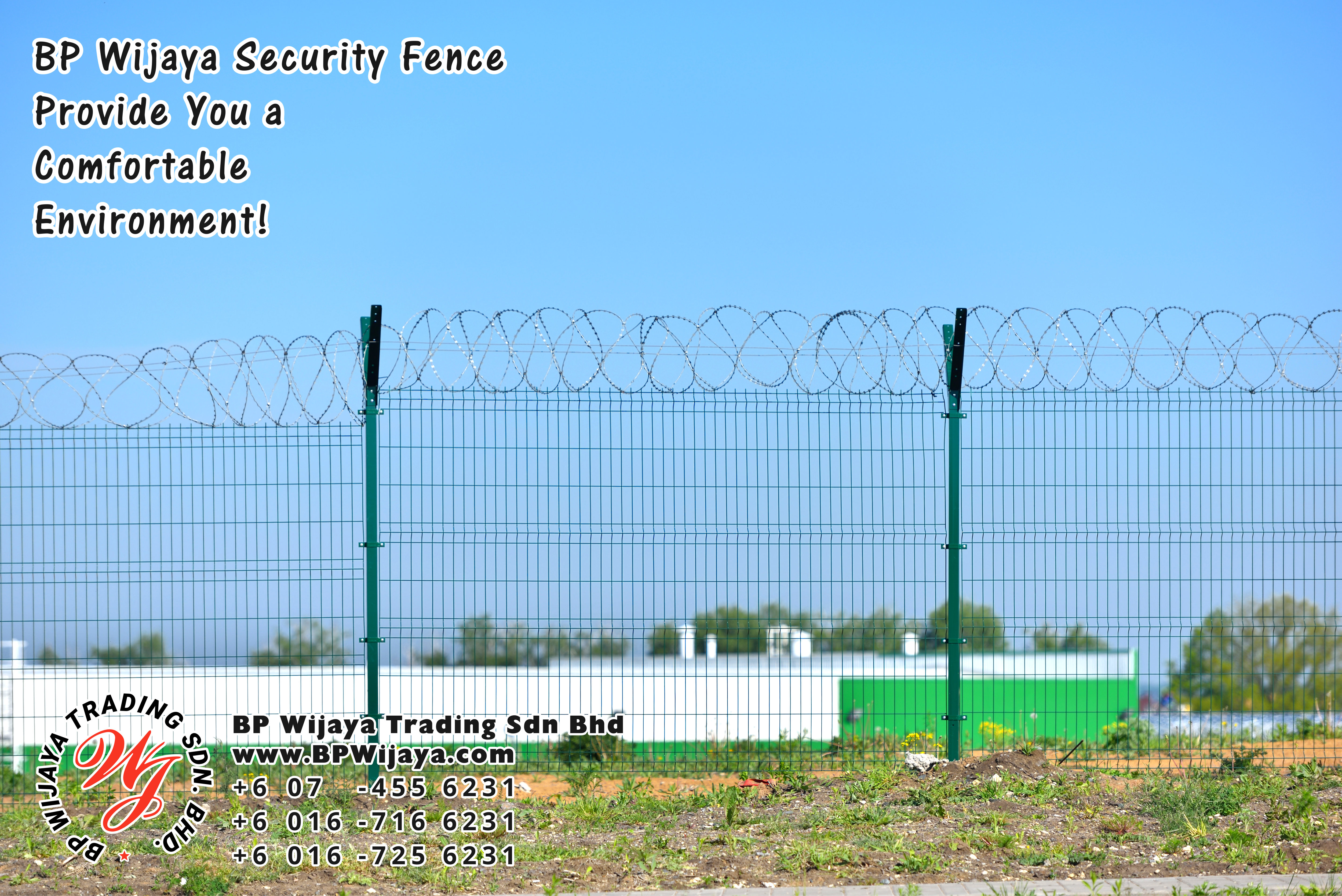 BP Wijaya Trading Sdn Bhd Malaysia Pahang Kuantan Temerloh Mentakab Manufacturer of Safety Fences Building Materials for Housing Construction Site Industial Security Fencing Factory A01-49