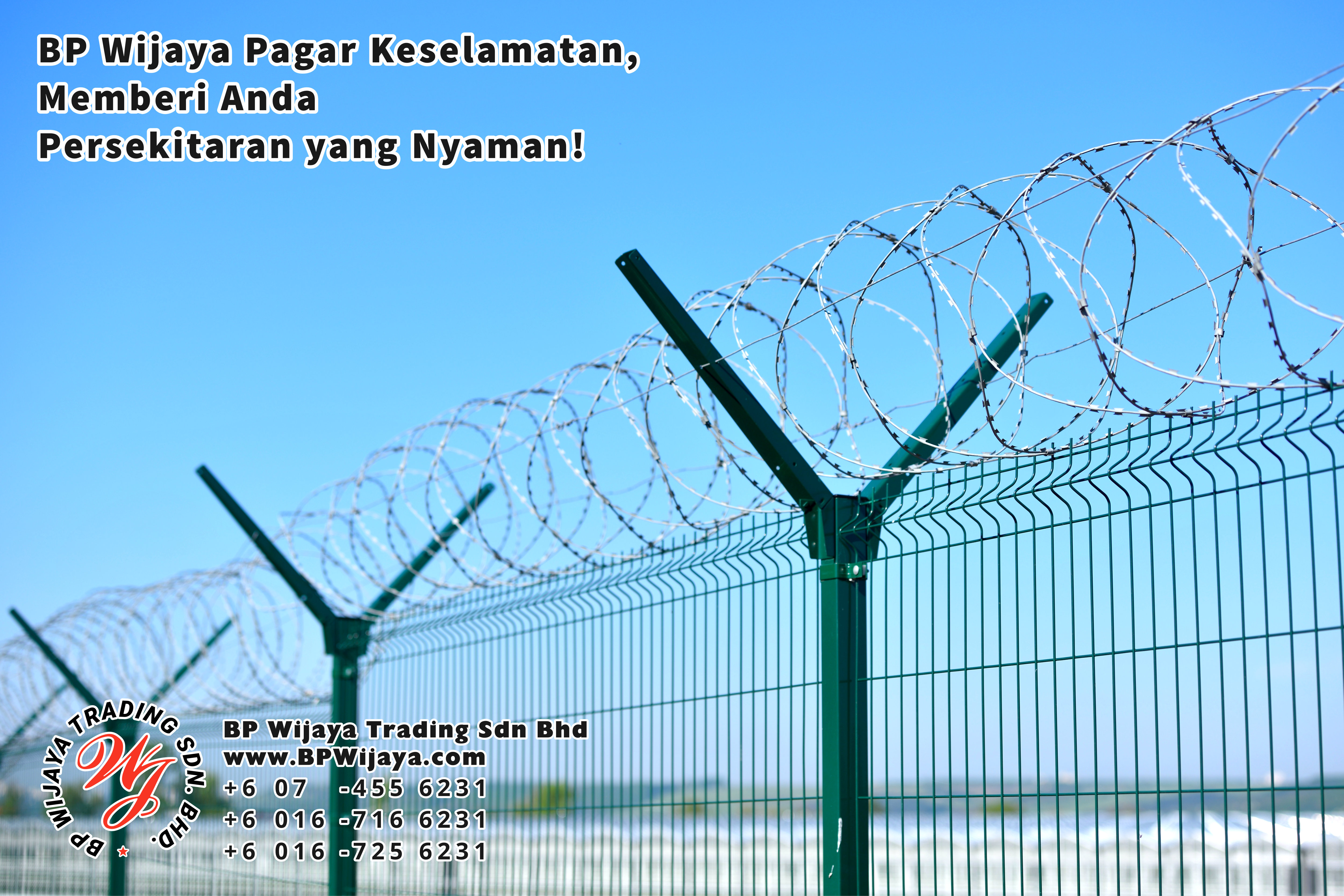 BP Wijaya Trading Sdn Bhd Malaysia Pahang Kuantan Temerloh Mentakab Pengeluar Pagar Keselamatan Pagar Taman Bangunan dan Kilang dan Rumah untuk Bandar Pemborong Pagar A01-53