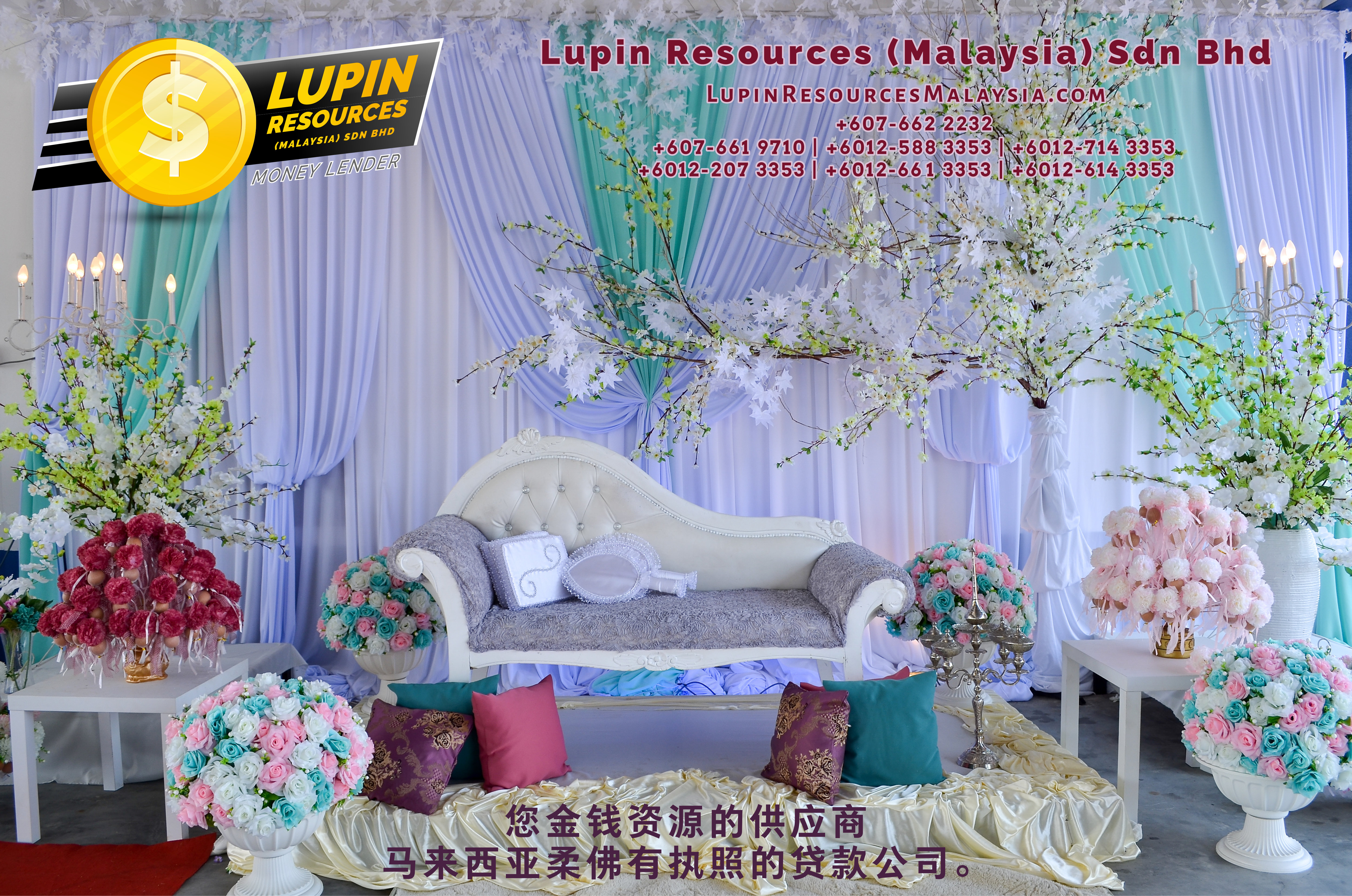 柔佛有执照的贷款公司 Lupin Resources Malaysia SDN BHD 您金钱资源的供应商 古来 柔佛 马来西亚 个人贷款 商业贷款 低利息抵押代款 经济 A01-55