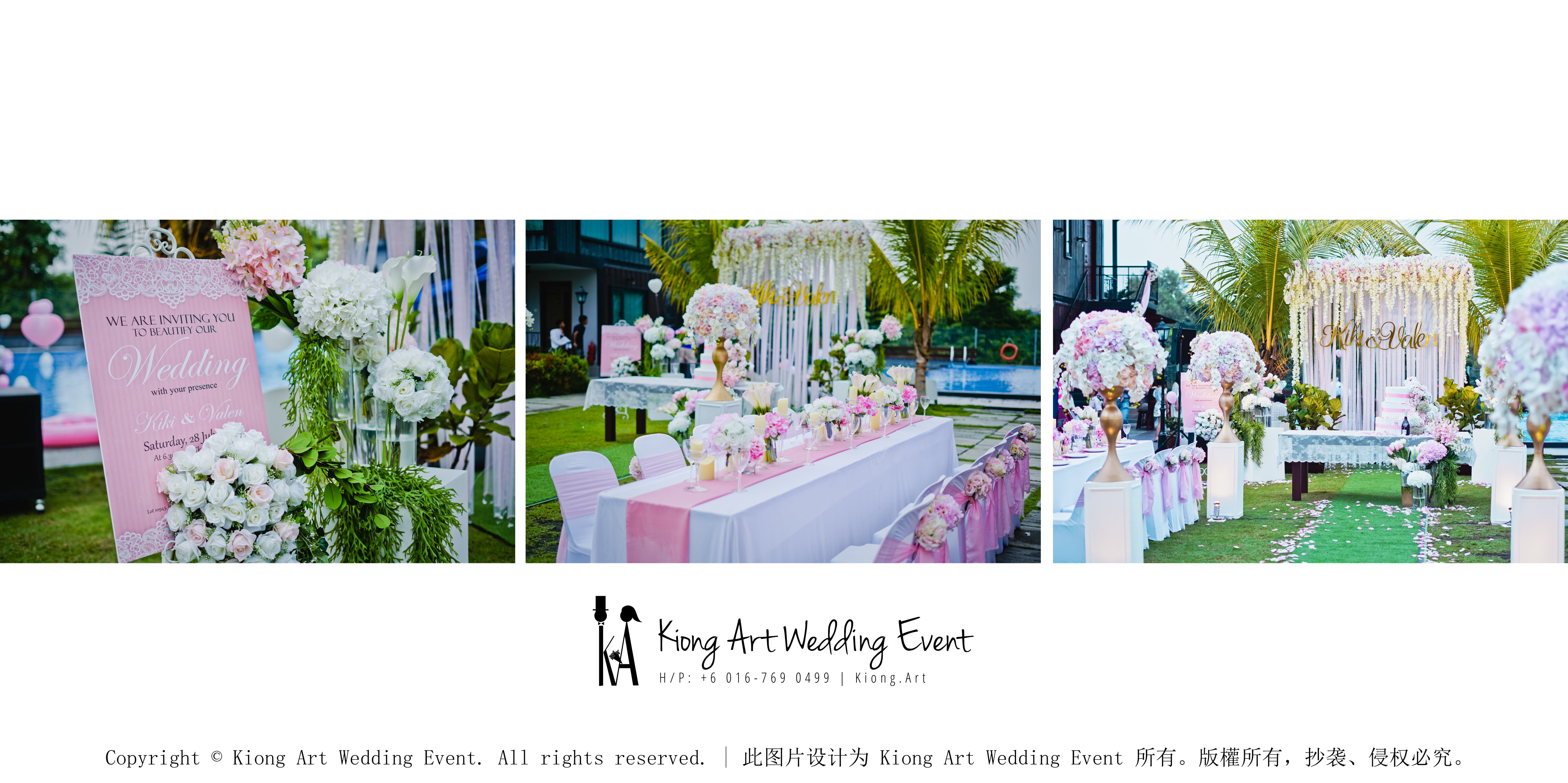 Kiong Art Wedding Event Kuala Lumpur Malaysia Wedding Decoration One-stop Wedding Planning Warm Outdoor Romantic Style Theme Kluang Container Swimming Pool Homestay A07-B00-02