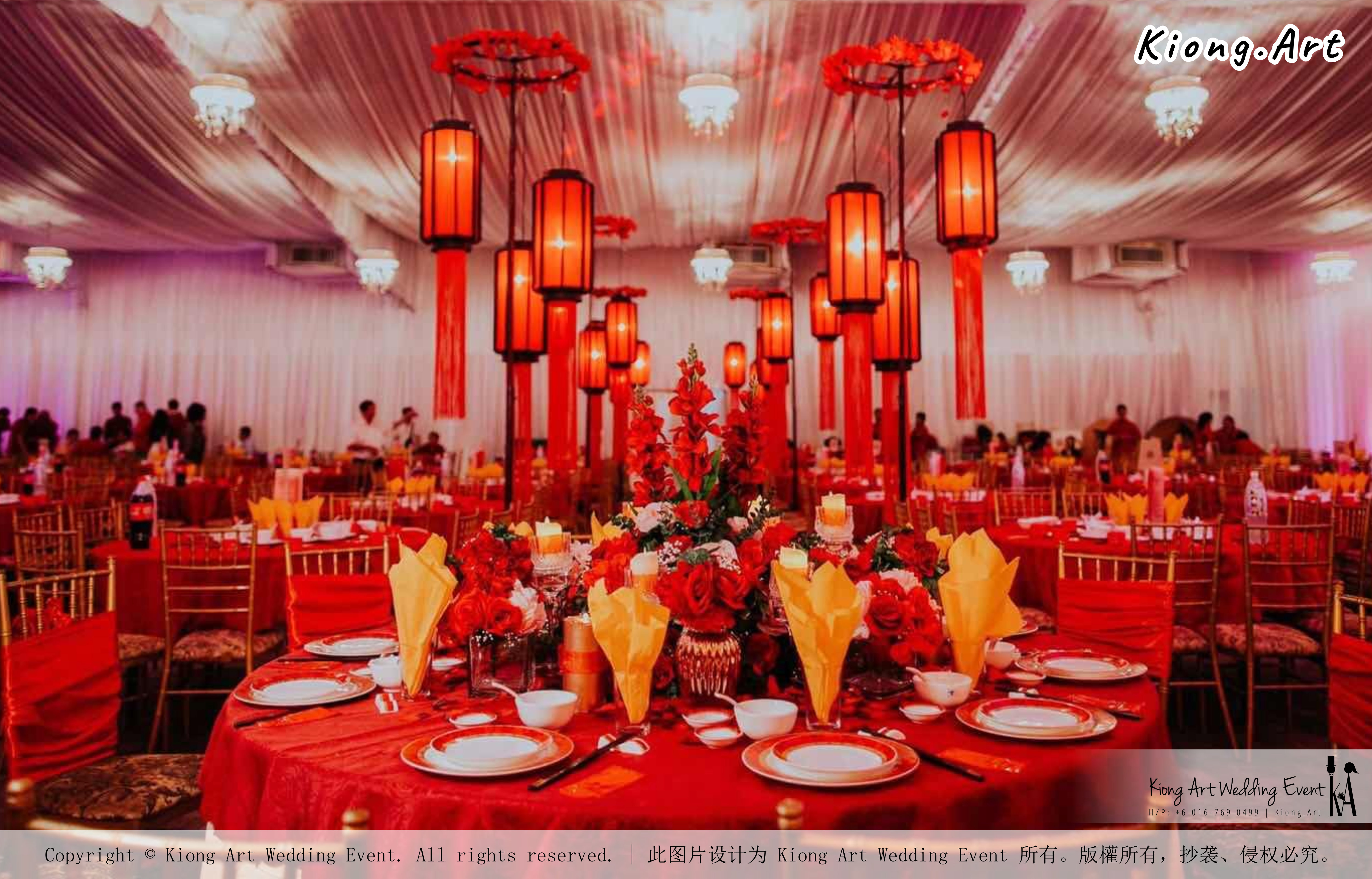 Kuala Lumpur Wedding Event Deco Wedding Planner Kiong Art Wedding Event 吉隆坡一站式婚礼策划布置 Klang WK Banquet Hall Oriental Traditional Culture Wedding 东方传统文化婚礼 A01-018