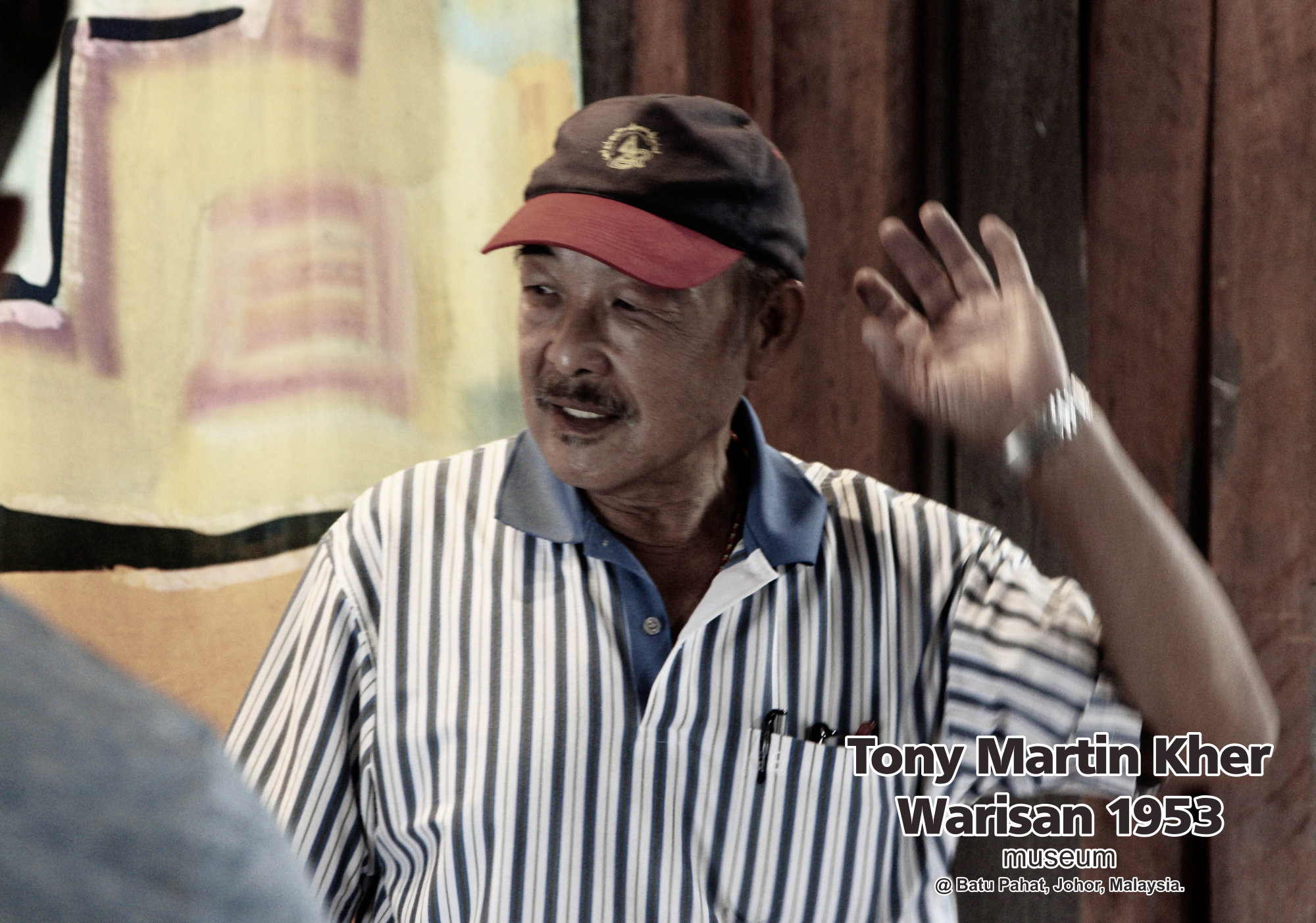 Tony Martin Kher founder of Warisan 1953 Museum at Batu Pahat Johor Malaysia Heritage 1953 Artist Joey Kher A15