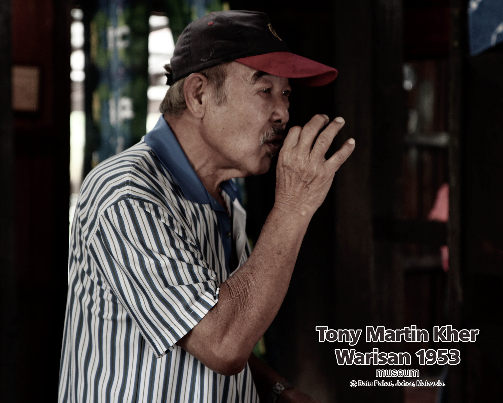 Tony Martin Kher founder of Warisan 1953 Museum at Batu Pahat Johor Malaysia Heritage 1953 Artist Joey Kher A29