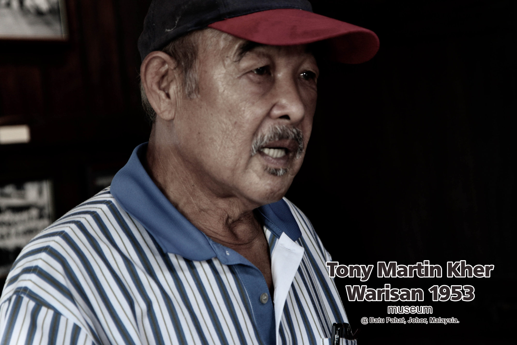 Tony Martin Kher founder of Warisan 1953 Museum at Batu Pahat Johor Malaysia Heritage 1953 Artist Joey Kher A37